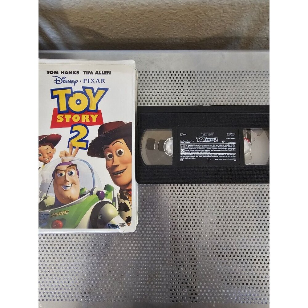 Toy Story 2 (VHS, 2000) Disney Pixar